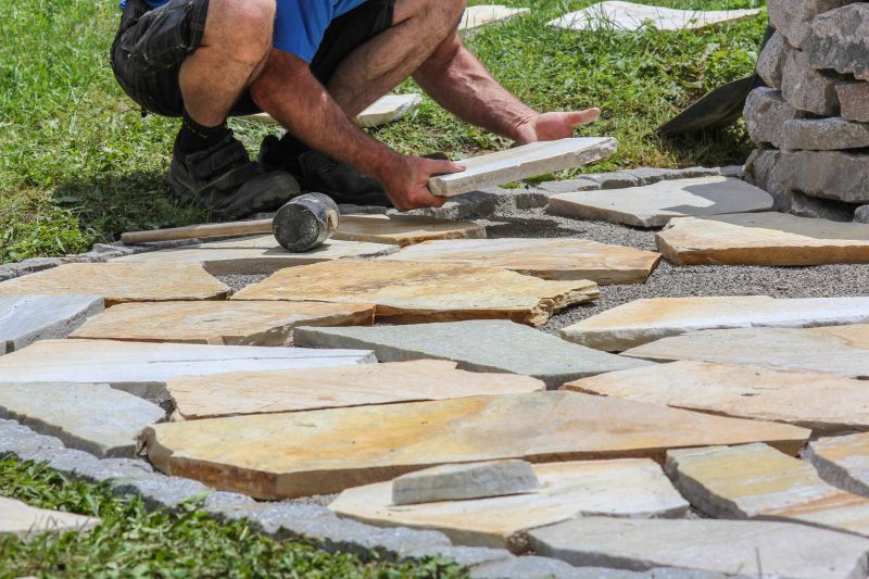 Bluestone Patio Installation