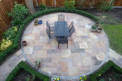 Bluestone Patio Installation